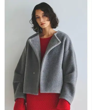 LAGUNAMOON 보아 블루종 그레이