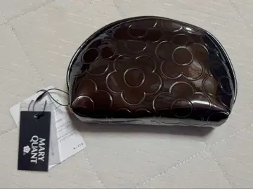 새상품 미사용 Mary Quant 에나멜 파우치
