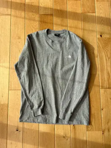 THE NORTH FACE 그레이 롱 슬리브