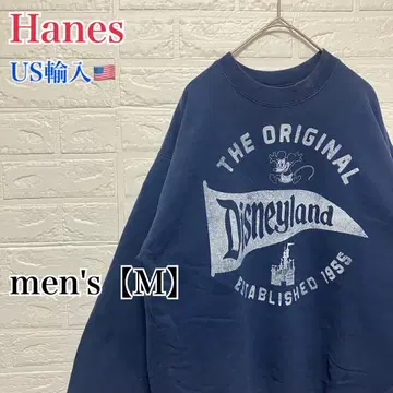 F904 [ US 수입 ] 디즈니랜드 스웨트 셔츠 네이비 계열 [ M ]