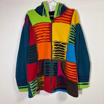 하나뿐인 에스닉 패턴 네이티브 속기모 아우터