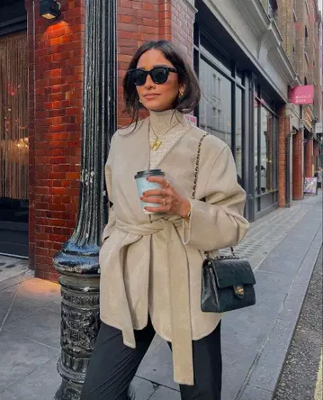 MNG 망고 울 랩 자켓 사이즈 XS