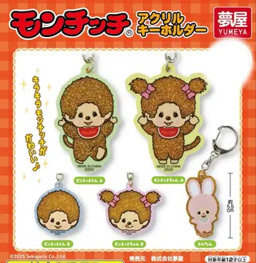 몬치치 아크릴 키링 컴플리트
