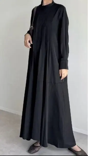 리디 플레어 원피스 블랙