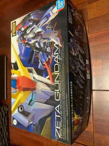 반다이 RG 시리즈 1/144 RG10 제타 건담 건담 프라모델