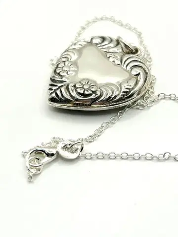 빈티지 스위트하트 주얼리 실버 925 목걸이