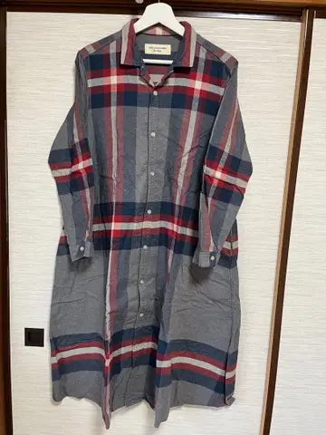 [BEAMSBOY] 빔즈 보이 빔즈 빅 타탄 체크 원피스