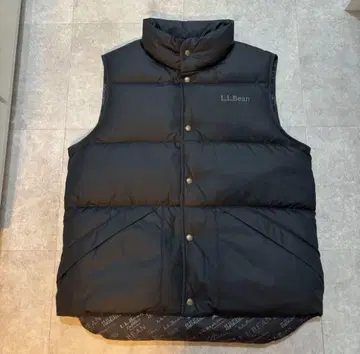 L.L.Bean 블랙 다운 베스트 M 사이즈 650 필파워