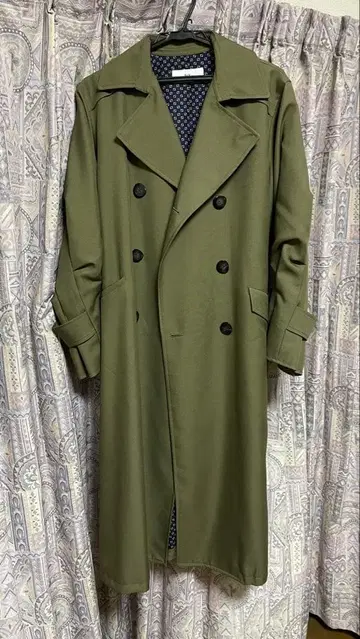 SLY 올리브 카키 롱 코트