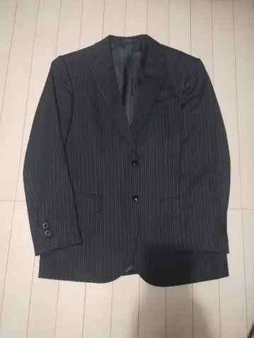 힐튼 비즈니스 수트 블랙&그레이 스트라이프 AB6