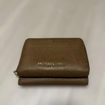 MICHAEL KORS 브라운 접이식 지갑