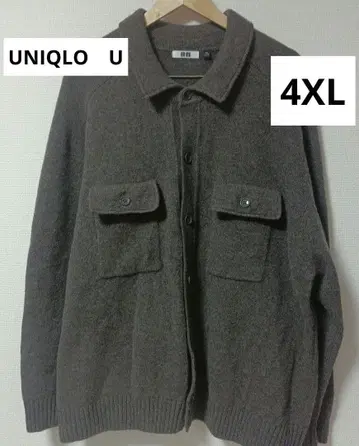 UNIQLO U 라무 니트 자켓 2024 가을/겨울 유니클로 4XL