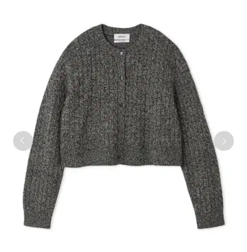 이번 시즌 미라 오웬 캐시미어 터치 케이블 니트 가디건