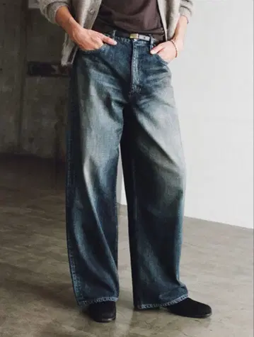 Heritage Slub Denim Pants 다크 블루 부츠컷 데님