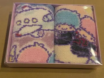 페이러 [ 키키라라 리틀트윈스타 ] JAL 오리지널 손수건 2장 세트