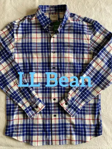 미사용 새상품 엘엘빈 LL BEAN 플란넬 셔츠