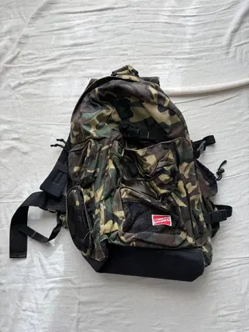 Shorty's 90s 카모플라주 백팩 스케이트보드 빈티지