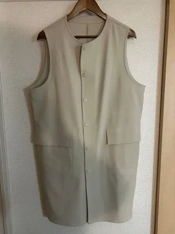 DESCENTE 베스트 코트 화이트