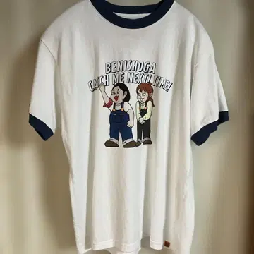 홍쇼가 UNIVERSAL OVERALL 콜라보 T셔츠 S사이즈