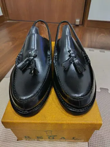 REGAL 블랙 태슬 로퍼 레어 사이즈 23.5 미사용