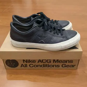 CONVERSE ONESTAR 가죽 스니커즈