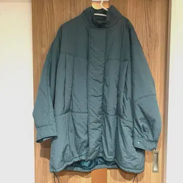 NOMINE 노미네 몬스터 후드티 그린 충전솜 코트