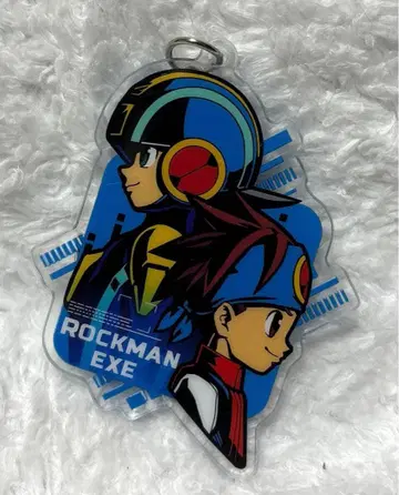 록맨 에그제 록맨 아크릴 키링