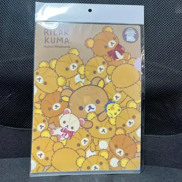 리락쿠마 클리어 홀더 세트 A4 사이즈 2종 세트 로프트