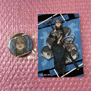 가치액터 복권 메이트 엽서 캔뱃지 잔카