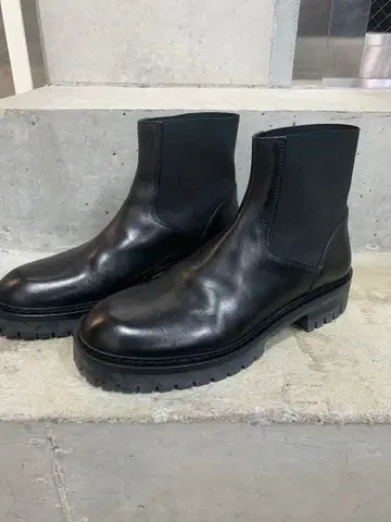 ANN DEMEULEMEESTER 사이드 고어 첼시 부츠