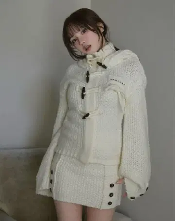 Cable knit jacket set up andmary