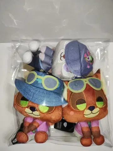 주토피아 2 & you 마스코트 3종