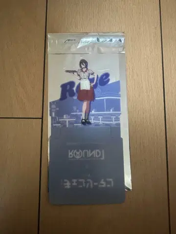 체인소 맨 레제편 라운드원 콜라보 스탠딩 코스터 레제