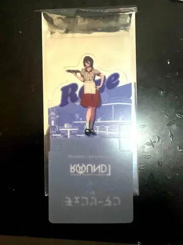 체인소 맨 레제편 라운드원 콜라보 스탠딩 코스터 레제