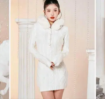 다리치 니트 원피스 free