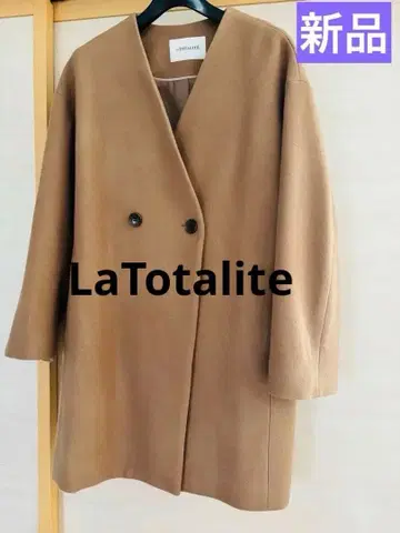 [ 미사용 새상품 ] la TOTALITE 라토타리테 코트 38 노카라