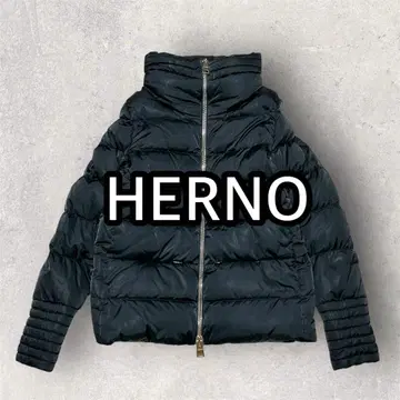 새상품급 HERNO 헬레노 스탠드 카라 다운 자켓