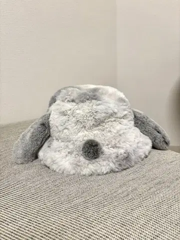 강아지 귀 플리스 버킷햇 XXL