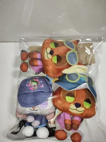 주토피아 2 & you 마스코트 3종