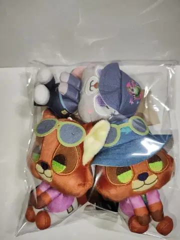 주토피아 2 & you 마스코트 3종