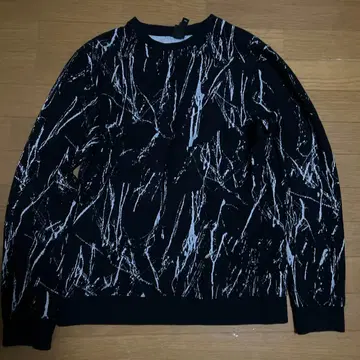 H&M 자카드 니트 스웨터 트레이닝복