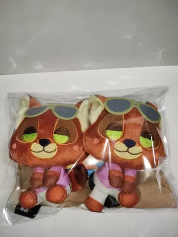 주토피아2 & you 마스코트 2점