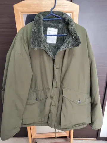 모즈 코트 XL 올리브색