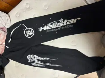 Hellstar 그래픽 조거 팬츠 블랙