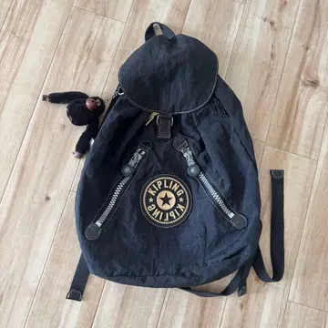 [ Kipling ] 블랙 백팩 원숭이 키 포함