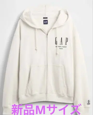 GAP 후드티 30주년 기념 30th 화이트 컬러 M 새상품