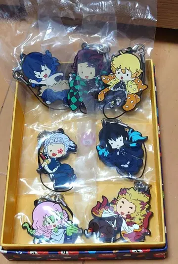 귀멸의 칼날 제일복권 러버 키링