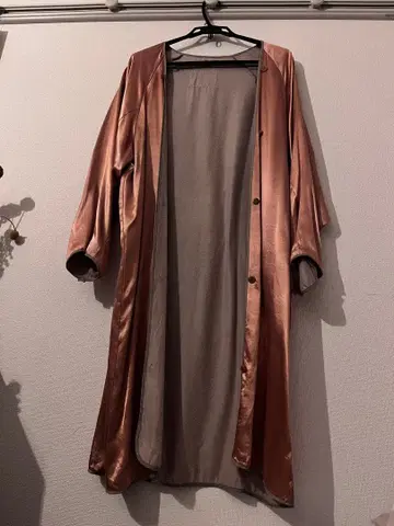 LONDON FOG 실크 새틴 이너 가운