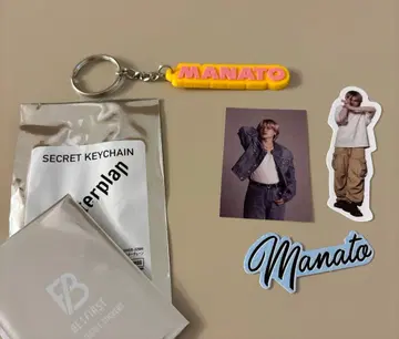 BE:FIRST MANATO 시크릿 스티커 / 시크릿 키체인