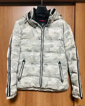 LOVELESS 카모 무늬 다운 자켓